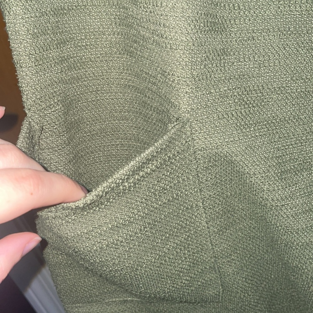 Steve Madden NWT olive green oversized jacket blazer - Picture 3 of 7